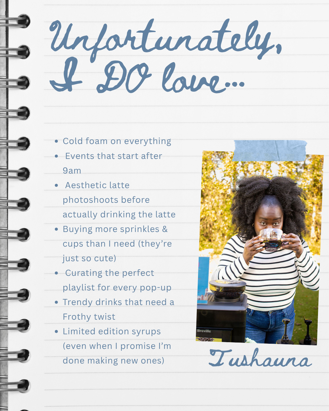 Tushauna (Tee) George — Founder of Tee Coffee Studio Atlanta